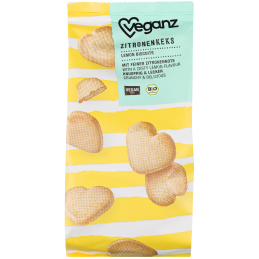Biscuits Cœurs Bio Citron - Veganz