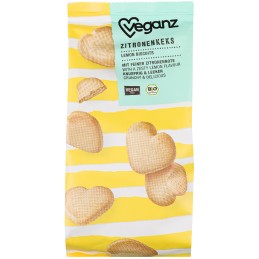 Biscuits cœurs Citron 150 gr - VEGANZ