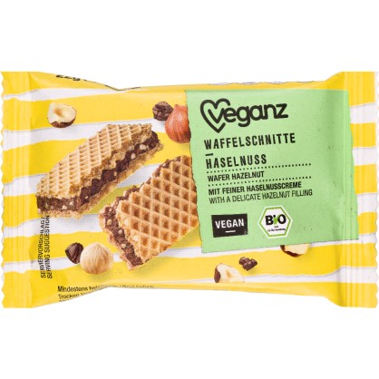 Gaufrette à la Noisette 22 gr - VEGANZ