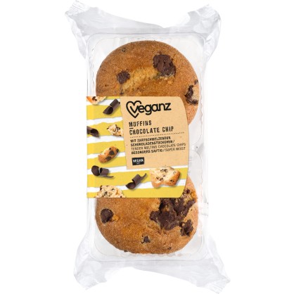 Muffins aux pépites de chocolat 150 gr - VEGANZ