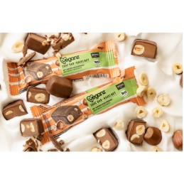 Barre au Chocolat et à la Noisette 40 gr - VEGANZ