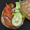 Burger sans Poisson 100% Vegan, base de protéine de blé et pois - Novish