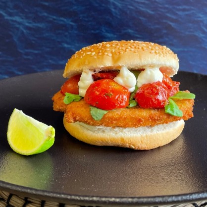 Burger sans Poisson 100% Vegan, format restaurateurs - Novish