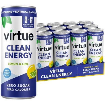 Boisson énergisante Citron & Citron Vert 250 ml - VIRTUE