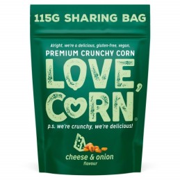 Maïs grillé goût crème oignon 45 gr - LOVE CORN
