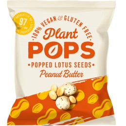 Graines de lotus poppées beurre de cacahuètes - Plant pops