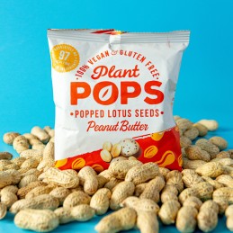 Graines de lotus poppées beurre de cacahuètes - Plant pops