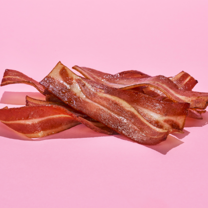 Bacon végétal précuit fumé au bois de hêtre - La Vie