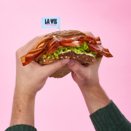 Bacon végétal précuit 300 gr - LA VIE