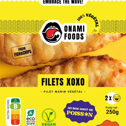 Filet Marin Végétal "Filet XOXO" 250 g - Onami Foods