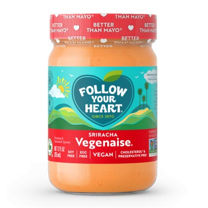 Vegenaise Sriracha 340 gr - Follow Your Heart