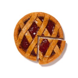 Tarte à la framboise bio 250 gr - BISCOTTIFICIO GUERRA