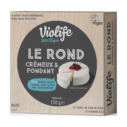 Le Rond crémeux et fondant 150 gr - VIOLIFE