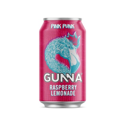 Limonade "Pink Punk" framboise 33 cl - GUNNA