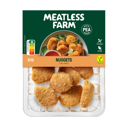 Nuggets à base de protéines de blé et pois 170 gr - Meatless Farm
