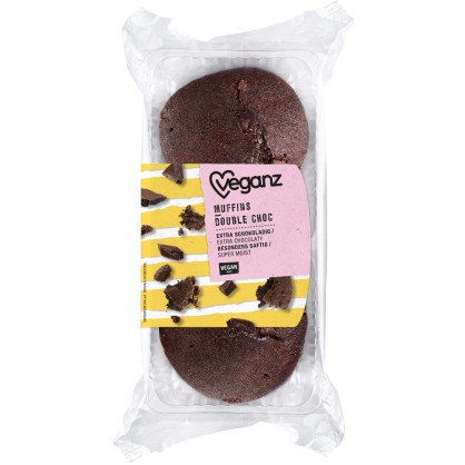 Muffins Double Chocolat 150 gr - Veganz