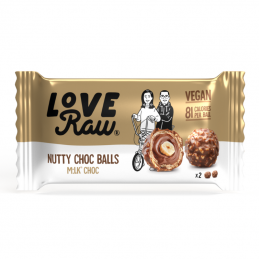 Nutty Choc Balls 28 gr - LoveRaw