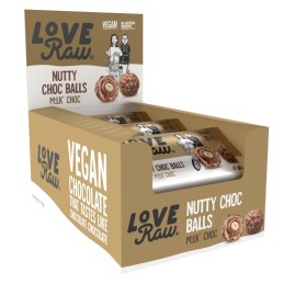 Nutty choc balls 28 gr - LOVE RAW