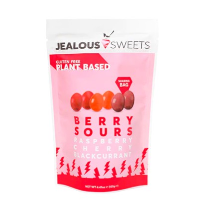 BERRY SOURS Framboise Cerise Mûre 125 gr - Jealous Sweets