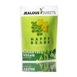 HAPPY BEARS (SANS SUCRES) Pomme Citron 119 gr - Jealous Sweets