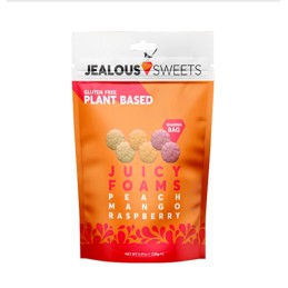 JUICY FOAMS Pêche Mangue Framboise 125 gr - Jealous Sweets