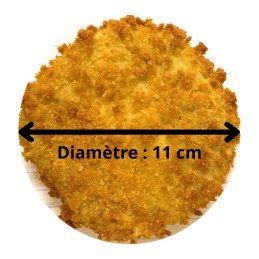 Burger marin végétal crunchy "Cutie BG" 135 gr - Onami Foods