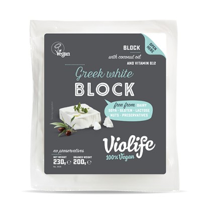 Bloc Blanc Grec 200 gr - VIOLIFE