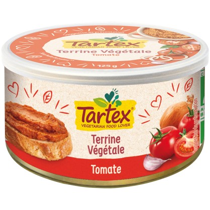 Terrine végétale à la Tomate BIO 125 gr - TARTEX