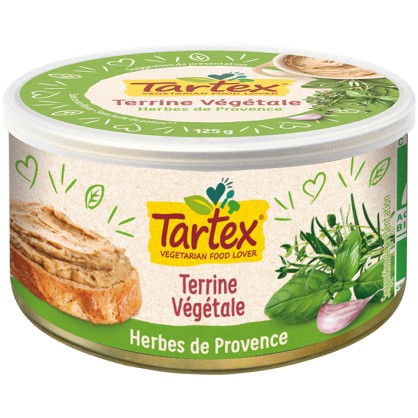 Tartinade aux herbes de provence 125 gr - TARTEX
