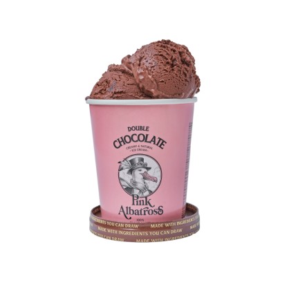 Glace Double Chocolat 90 ml - Pink Albatross