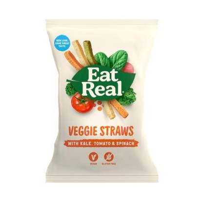 Chips Fritelles Kale, Tomate et Epinards 22 gr - Eat Real