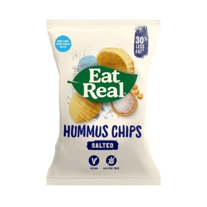 Chips Hummus Sel de Mer 135 gr - Eat Real