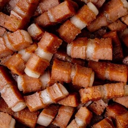 Lardons végétaux goût fumé 500 gr - LA VIE