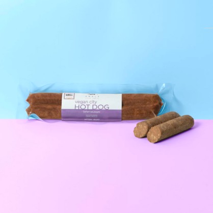 Vegan city hot dog fumé 140 gr - Amala