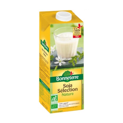 Boisson au soja nature 1L - BONNETERRE