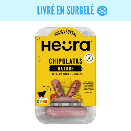Chipolatas végétales 216 gr - HEURA