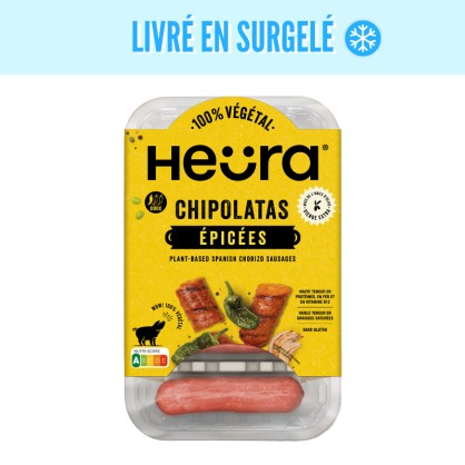 Chipolatas CHORIZO végétales 216 gr - Heura