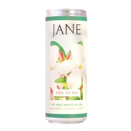 Thé vert infusé au CBD Gingembre, Citron & Jasmin - Jane