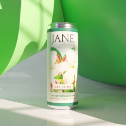 Thé vert infusé au CBD Gingembre, Citron & Jasmin - Jane