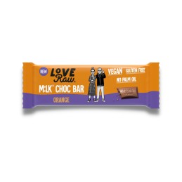 ORANGE M:LK® CHOC BAR - LoveRaw