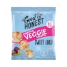 Chips poppées Veggie Sweet Chili Patate douce violette & Pois cassés verts 23 gr - Good and Honest