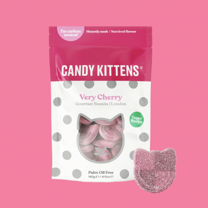 Bonbons VERY CHERRY 140 gr - Candy Kittens