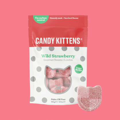 Bonbons WILD STRAWBERRY 140 gr - Candy Kittens