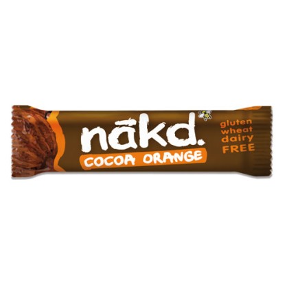 Barre Cacao Orange 35 gr - Nakd