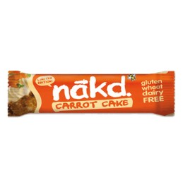 Multipack Barres Carrot Cake 12x4*35gr - Nakd