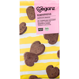 Biscuits Cœurs Bio au Chocolat - Veganz