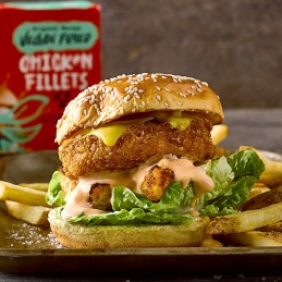 Chick'n Fillets (alternative végétale au poulet pané) 3 kg - VFC
