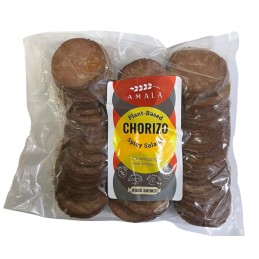 Tranches végétales saveur CHORIZO fumées 500 gr - Amala