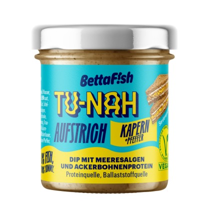 TU-NAH Tartinade Câpres & Poivre 130 gr - BETTA F!SH