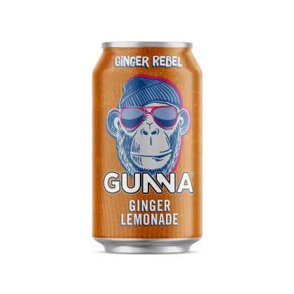 ECHANTILLON - Limonade "Ginger Rebel" gingembre 330 ml - Gunna